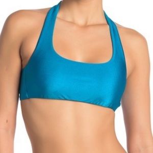 NWT Becca Halter Bikini Top